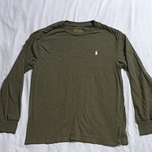 Polo by Ralph Lauren Olive Long Sleeve Tee